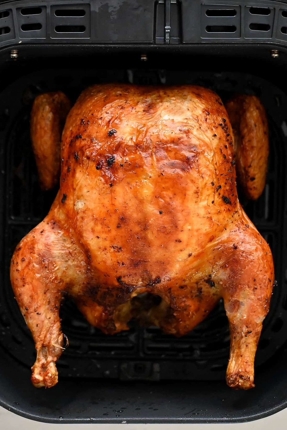 Weeknight Air Fryer Whole Chicken