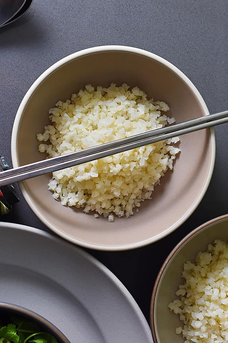 Weeknight Simple Cauliflower Rice