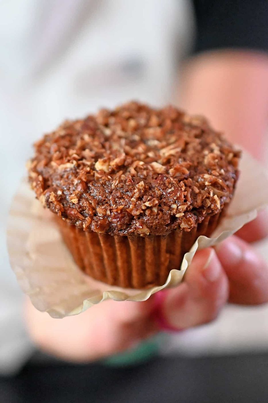 Apple Muffins with Streusel Topping