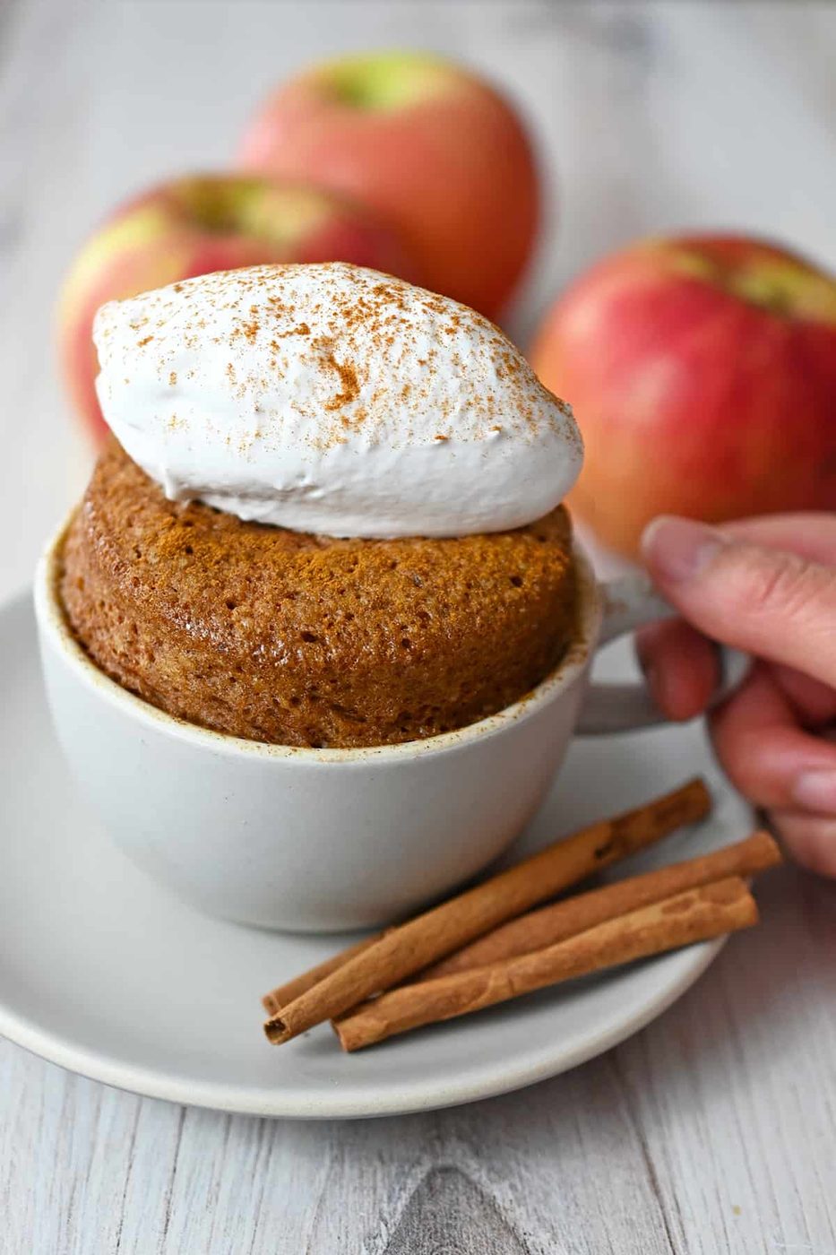 Apple Mug Cake for the week