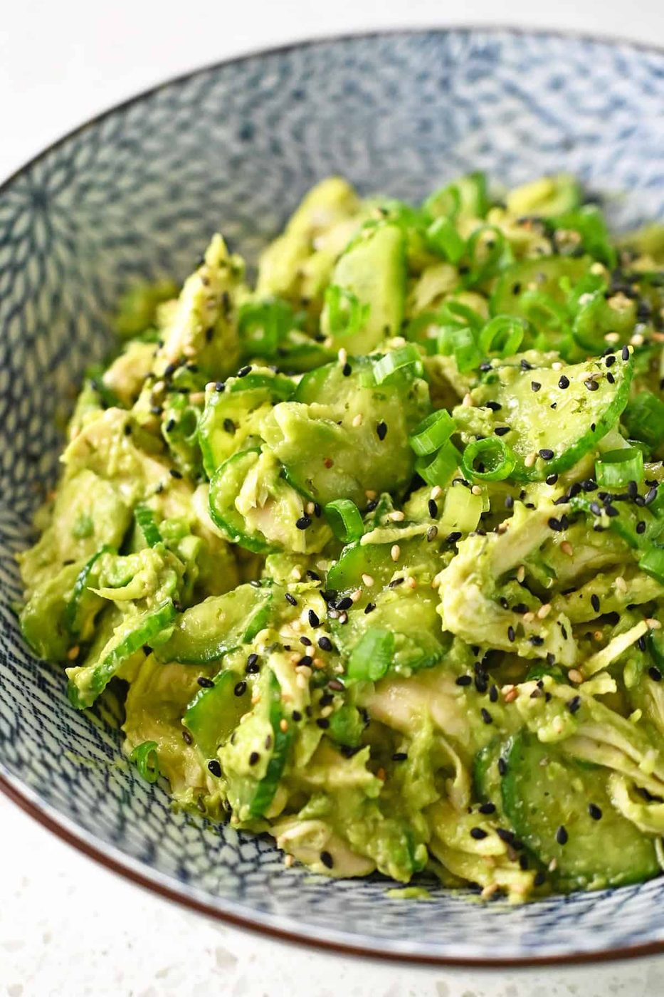 Japanese-Inspired Avocado Chicken Salad