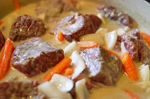 Beef Short ribs with Thai Green Curry