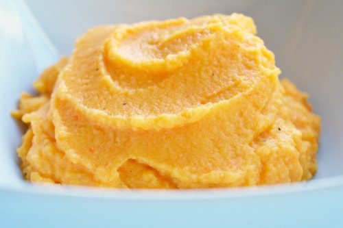 Cauliflower and Carrot Puree