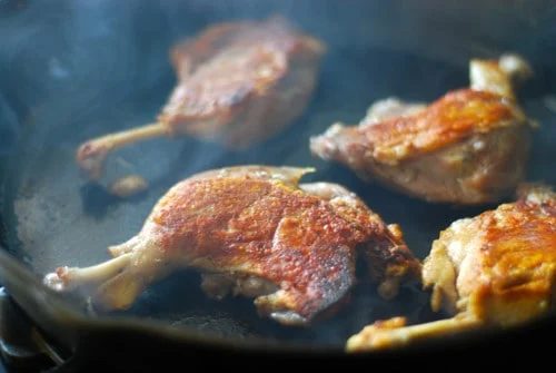 Cheater Crispy Sous Vide Duck Confit Legs