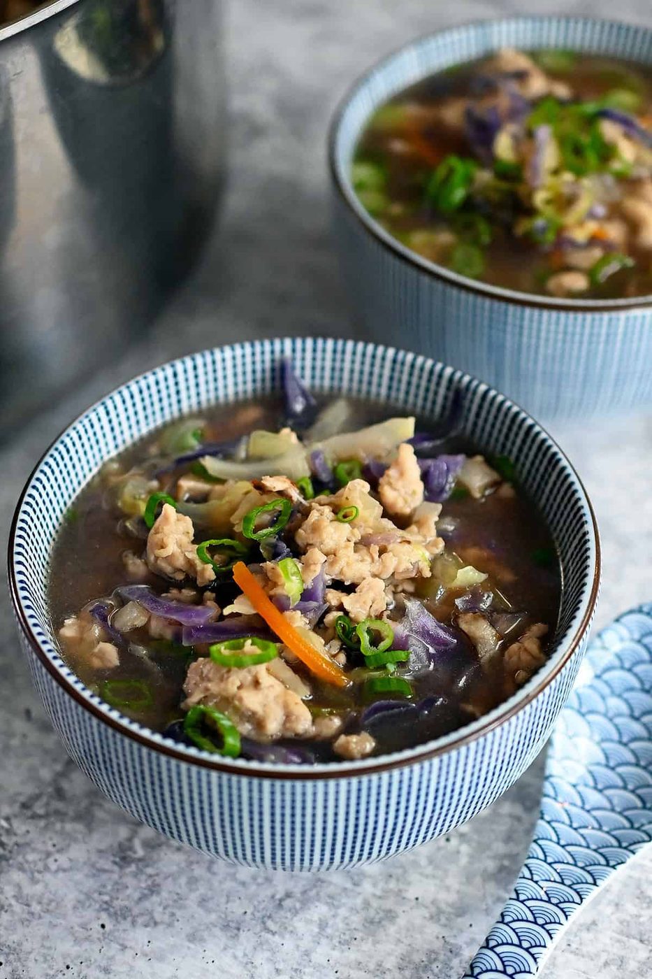 Weeknight Chicken and Cabbage Soup