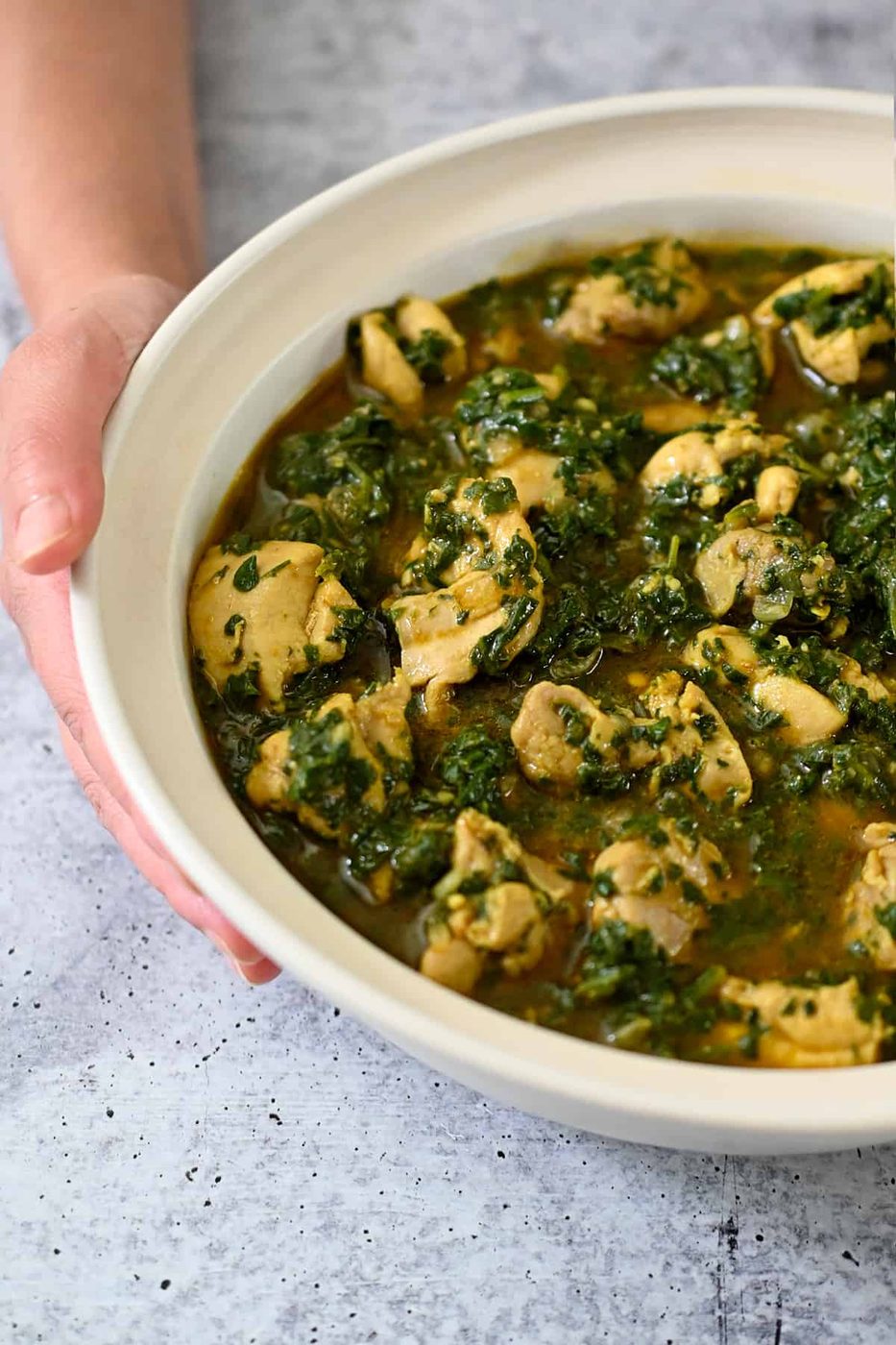 Weeknight Chicken Saag