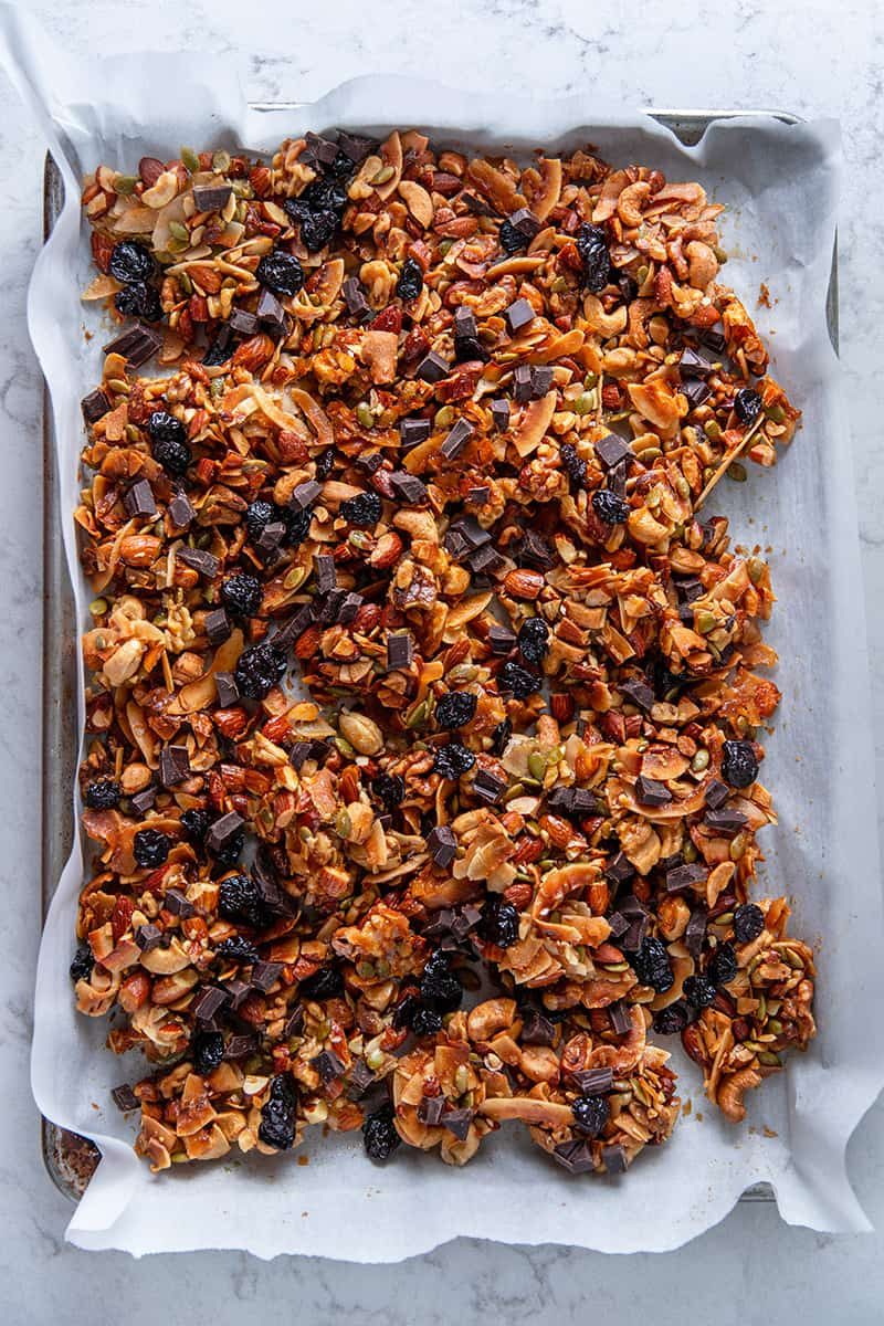 Weeknight Chocolate Cherry Granola