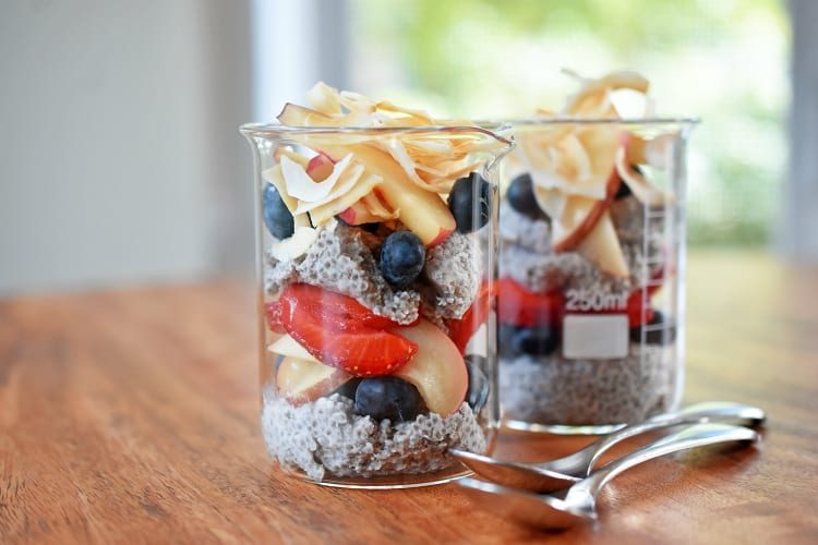 Skillet Coconut Chia Pudding