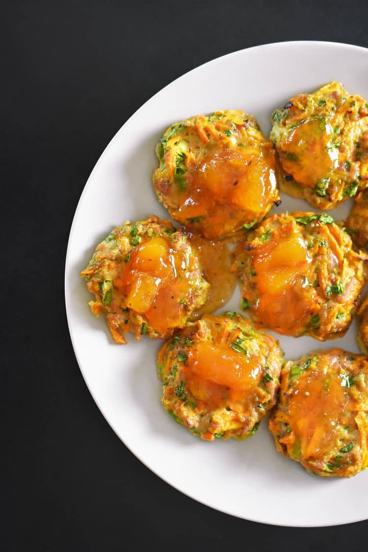 Curry Turkey Bites and Apricot Ginger Sauce for the week