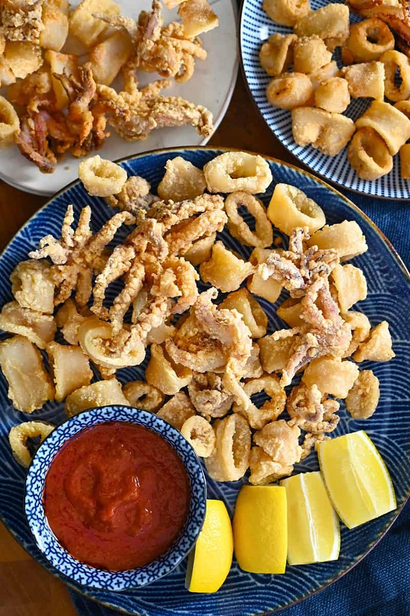 Crispy Fried Calamari – Air Fryer or Stovetop for the week