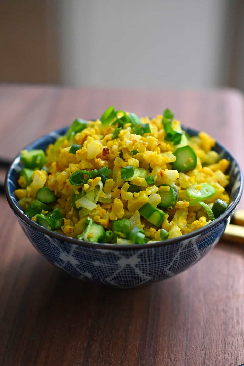 Skillet Golden Cauliflower Fried Rice