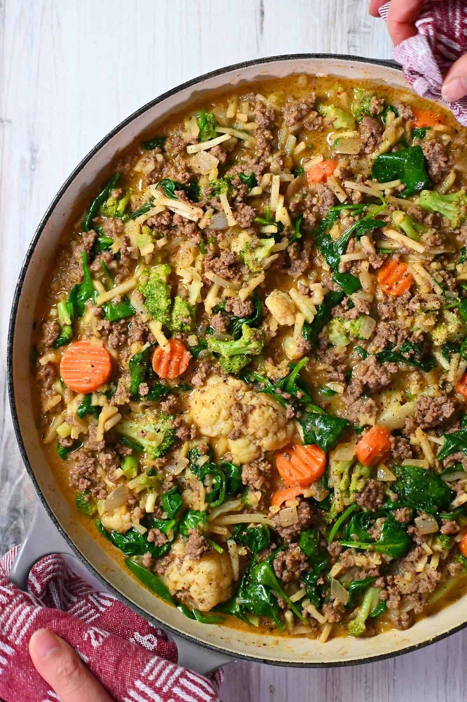 Weeknight Ground Beef and Potato Skillet