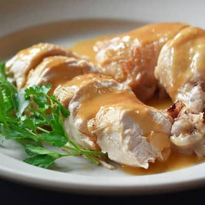 Weeknight Instant Pot Whole Chicken and Gravy
