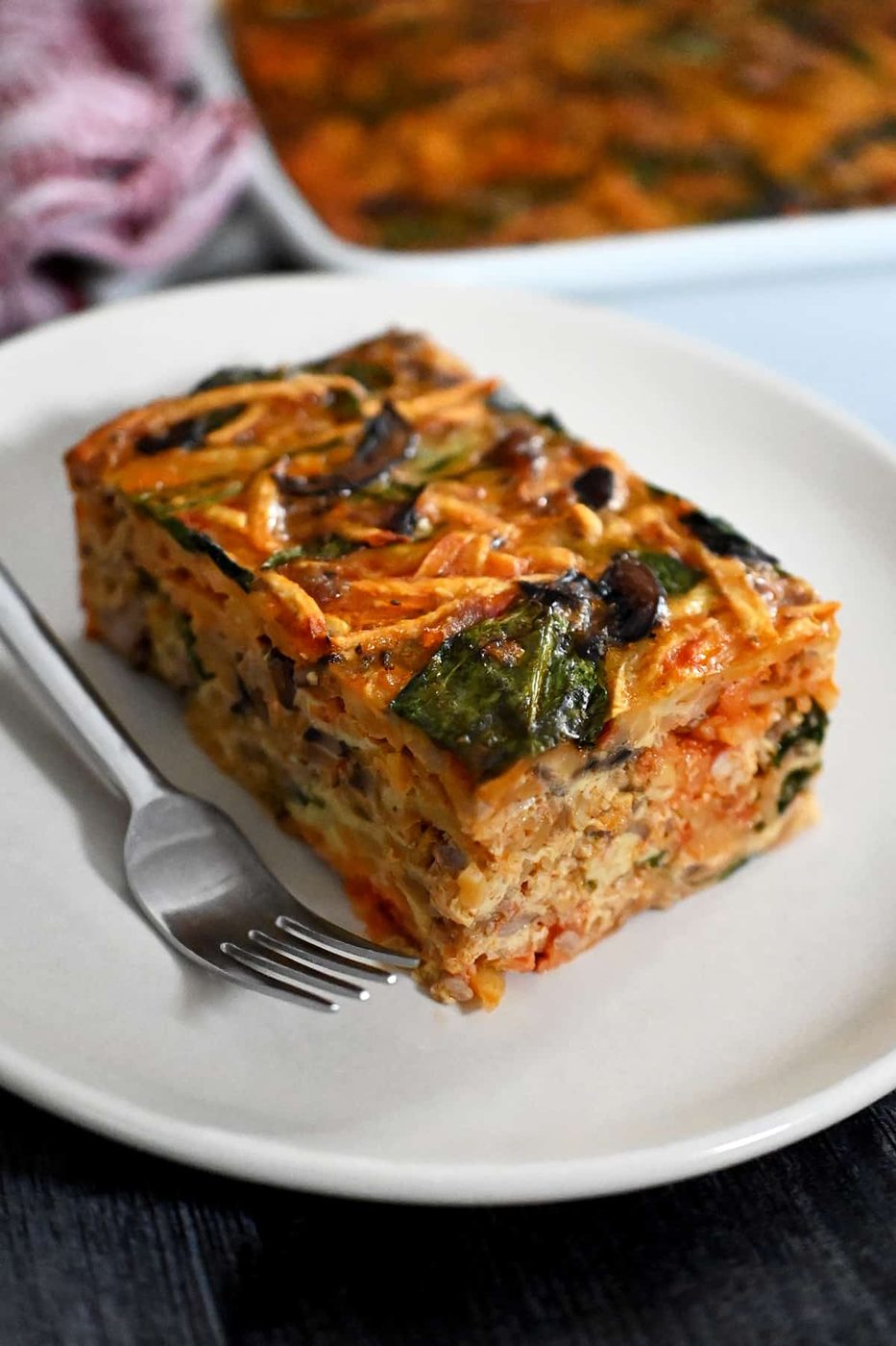 Italian Sausage and Mushroom Breakfast Casserole