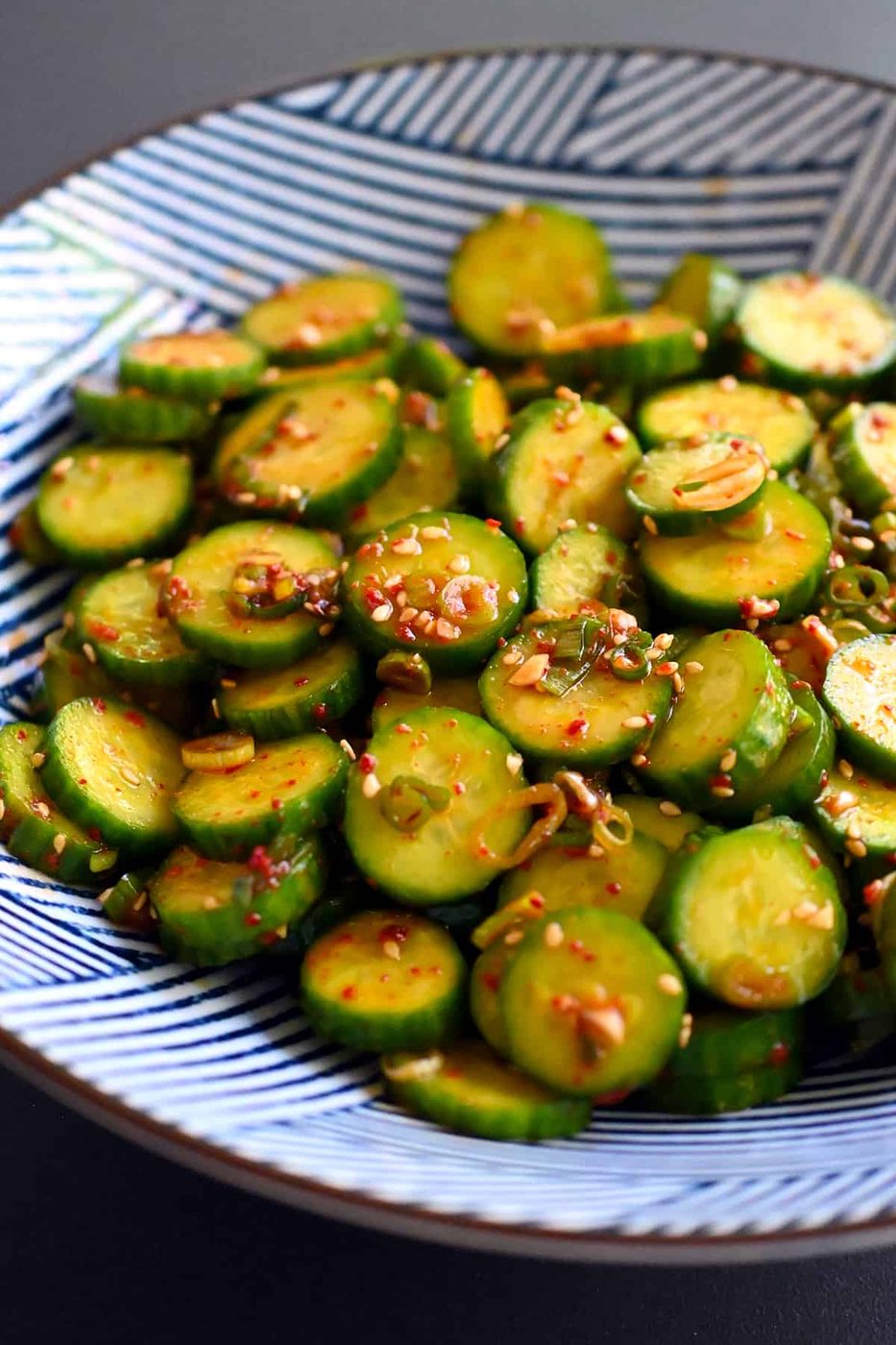 Korean Cucumber Salad for the week