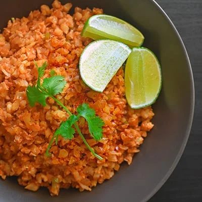 Skillet Mexican Cauliflower Rice