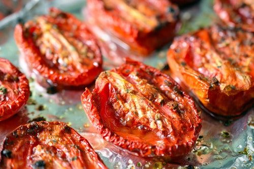 Weeknight Umami Oven Roasted Tomatoes