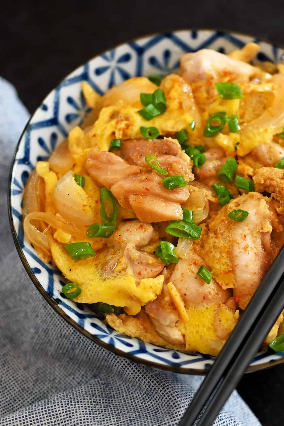 Skillet Oyakodon