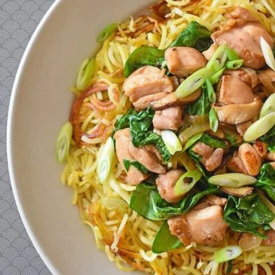 Skillet Chicken Chow Mein