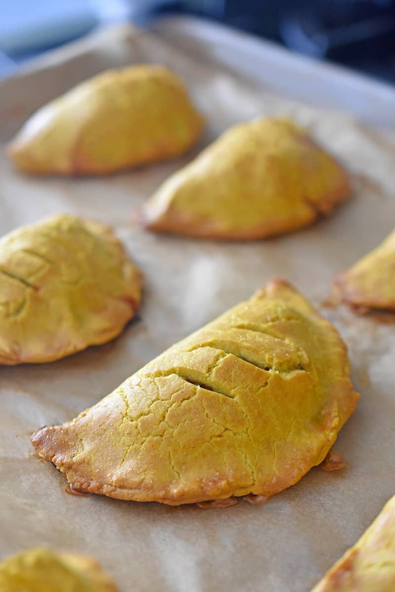 Skillet Curried Meat Pies