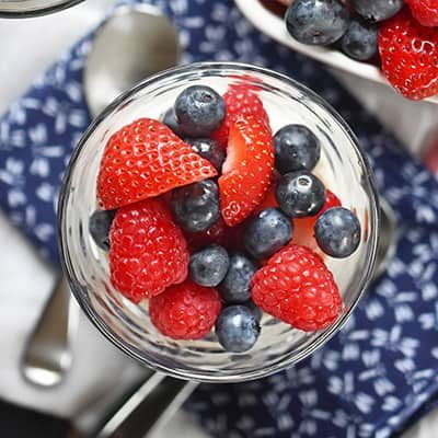 Vanilla Pudding Parfaits for the week