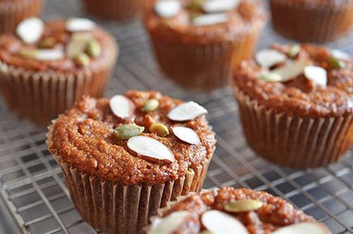 Skillet Pumpkin and Carrot Muffins