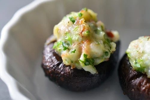 Shrimp Stuffed Mushrooms for the week
