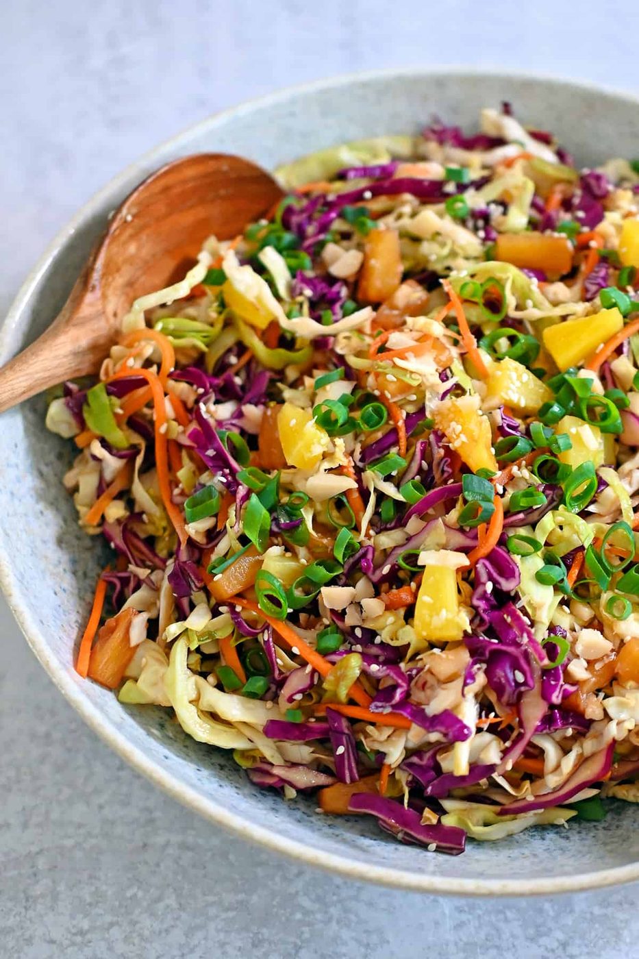 Weeknight Pineapple Coleslaw
