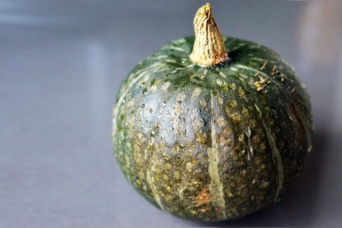 Pork and Spinach Stuffed Kabocha Squash