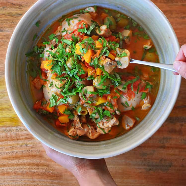 Skillet Instant Pot Summer Italian Chicken