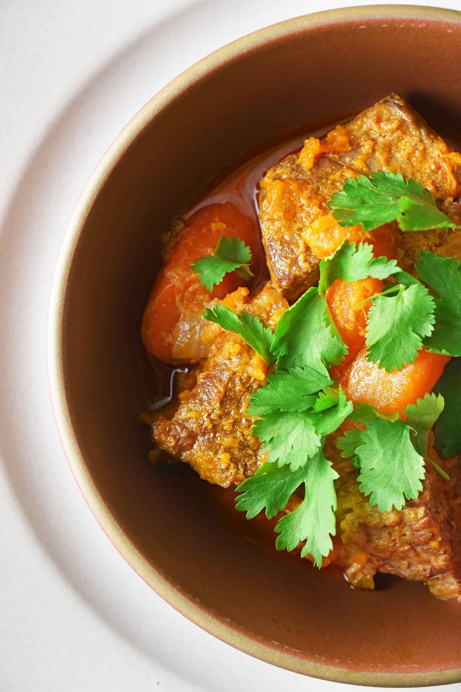 Instant Pot Thai Beef Curry for the week