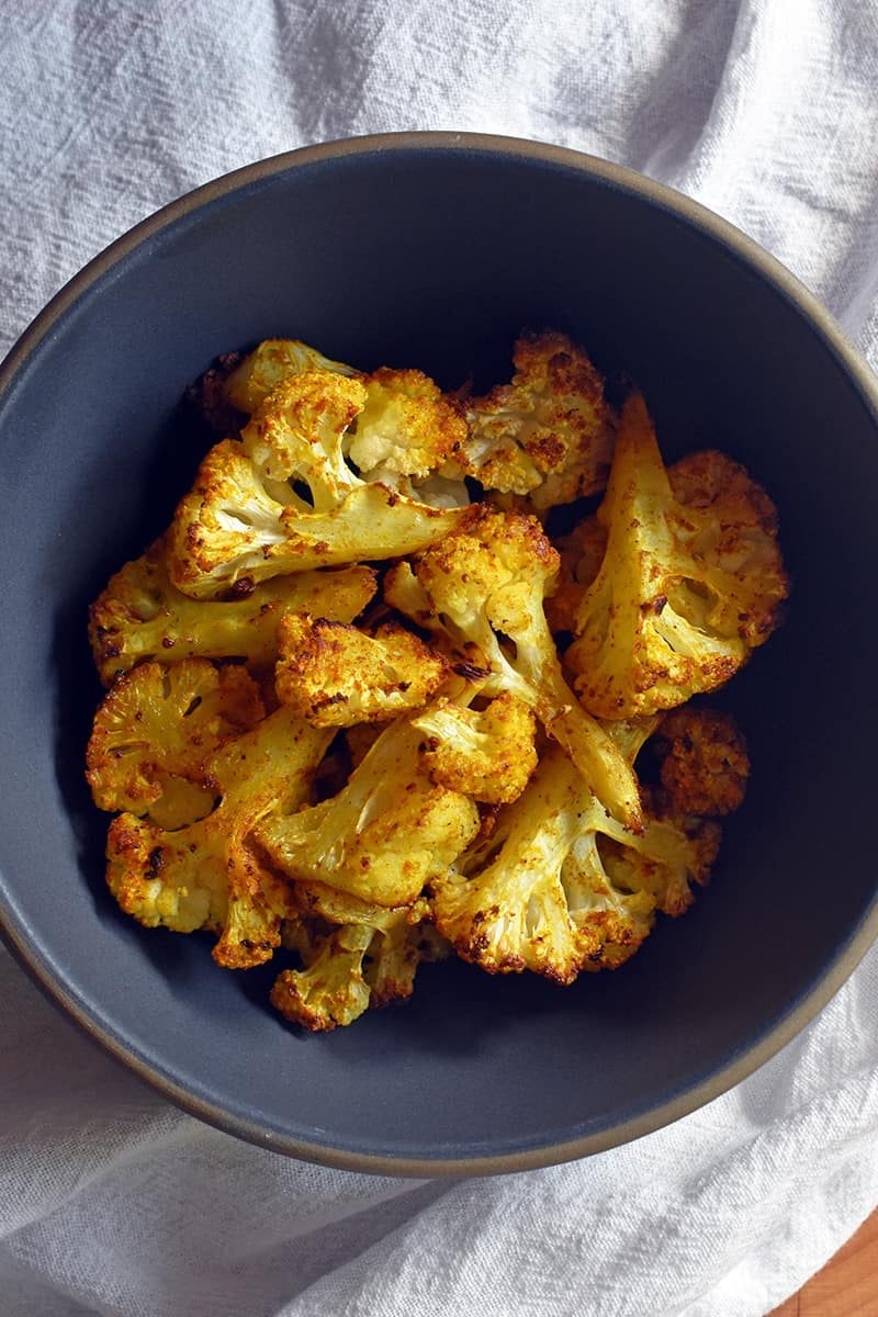 Curried Cauliflower for the week