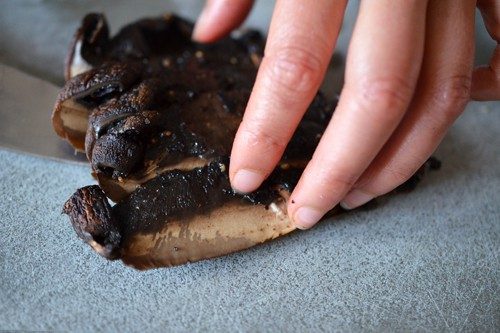 Skillet Roasted Portobello Mushrooms