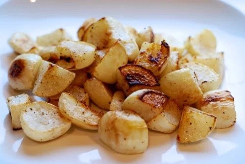Weeknight Roasted Turnips
