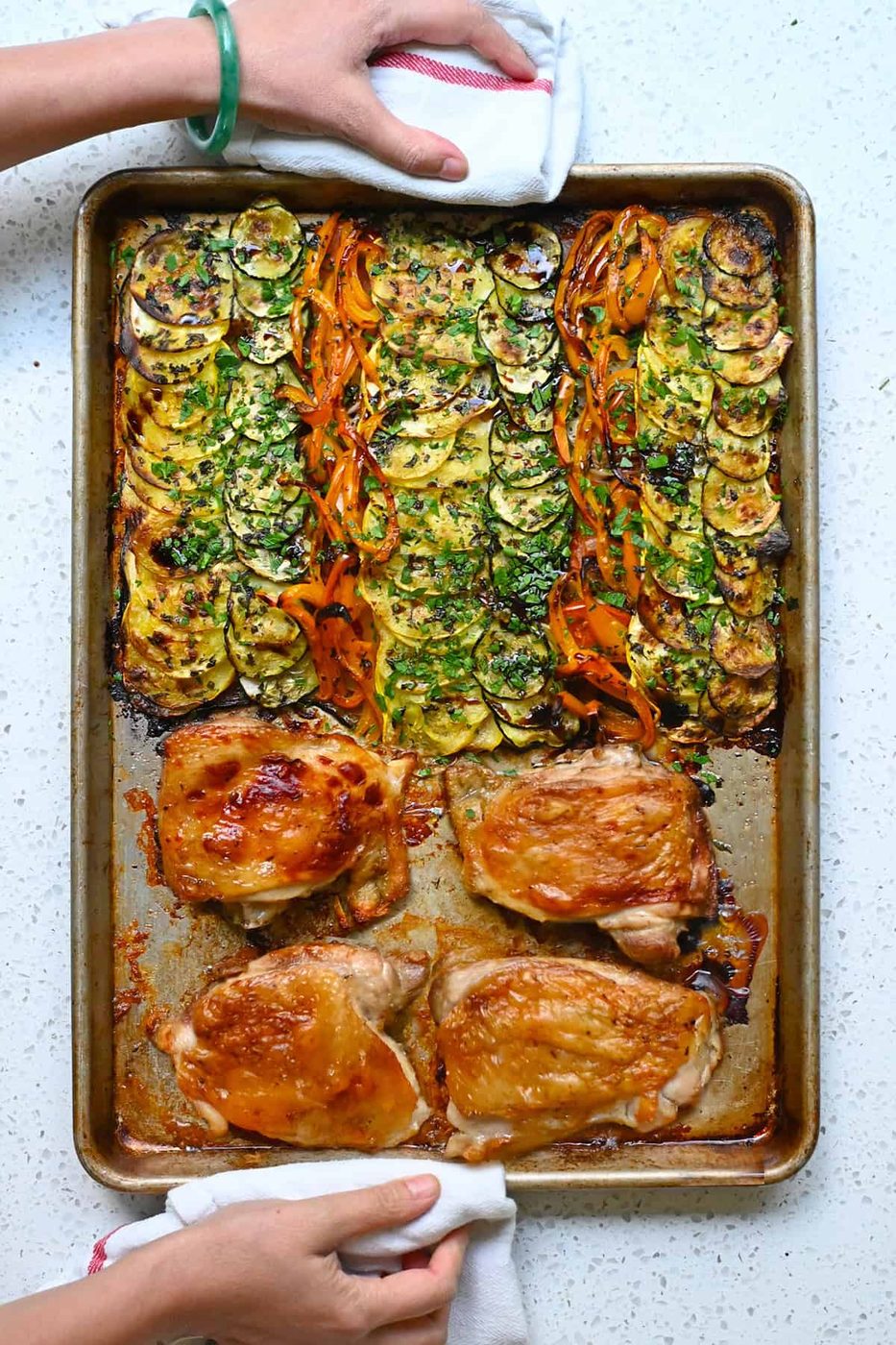 Sheet Pan Chicken and Veggies for the week