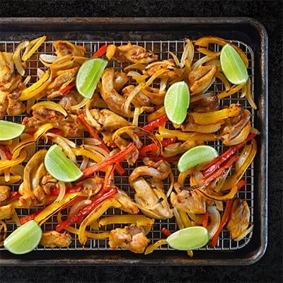 Sheet Pan Chicken Fajitas –, Flavorful & Never Soggy!