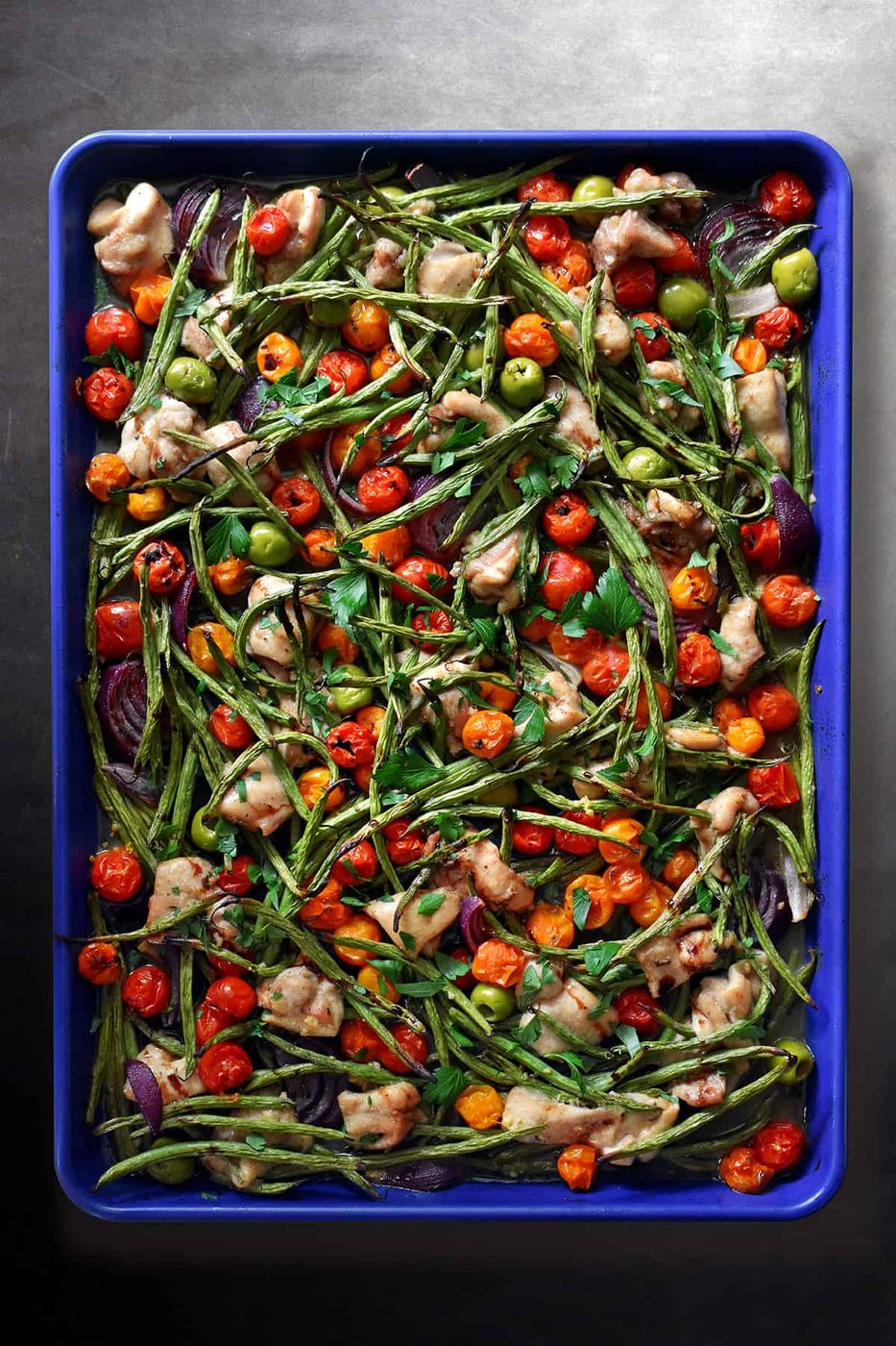 Sheet Pan Italian Chicken