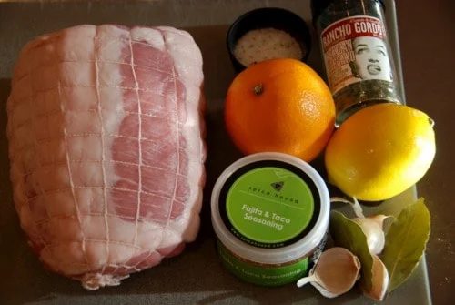 Weeknight Slow Braised Pork Leg with Citrus and Fajita Seasoning