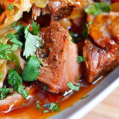 Slow Cooker Cheater Pork Stew