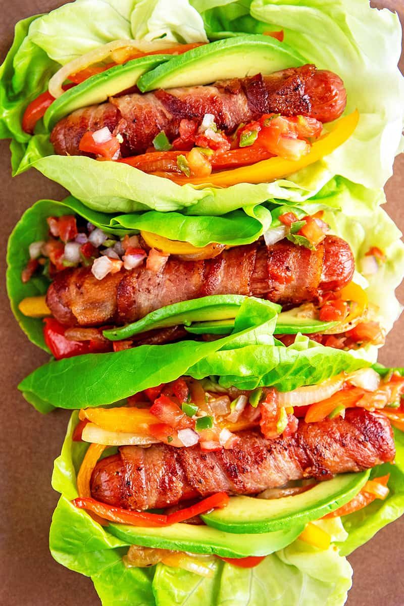 Skillet Sonoran Hot Dogs