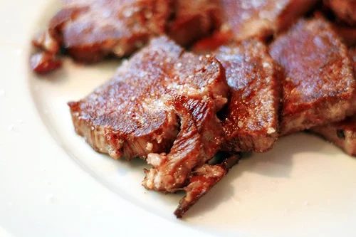 Sous Vide Grass Fed Beef Tongue 'N Cheek