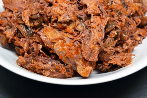 Skillet Sous Vide Grass Fed Shredded Beef Chuck Roast