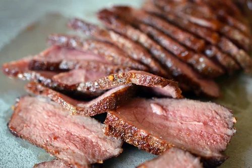 Skillet Sous Vide Grass Fed Top Sirloin Steak