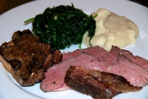 Weeknight Sous Vide Mustard and Herb Seasoned Butterflied Lamb Leg