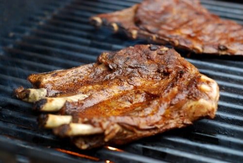 Skillet Sous Vide Pork Ribs