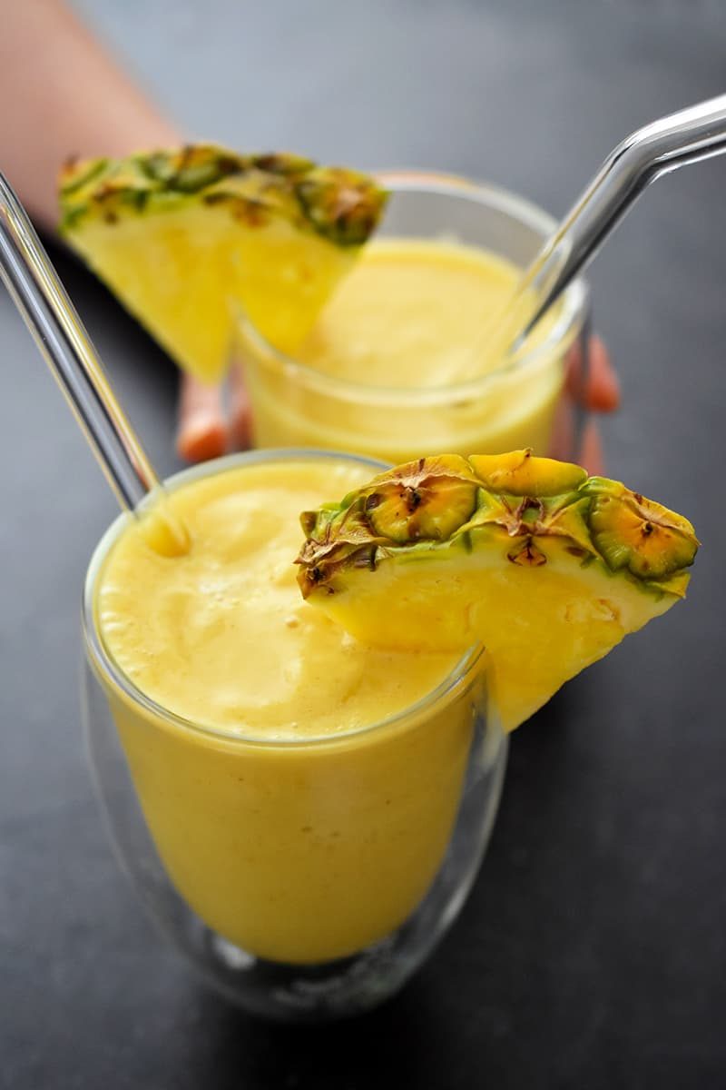 Spicy Pineapple Turmeric Smoothie for the week