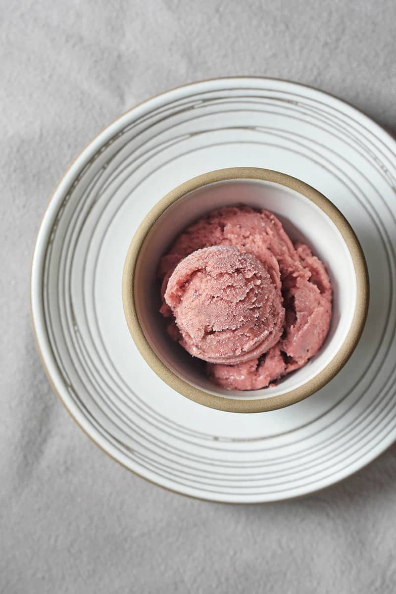 Skillet Strawberry Banana Nice Cream