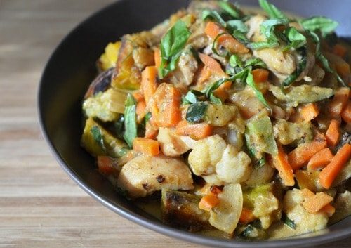 Skillet Thai Chicken Curry
