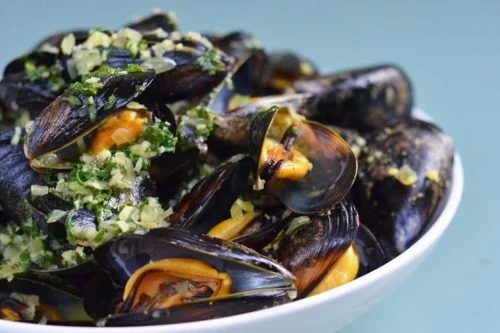 Thai Steamed Mussels for the week