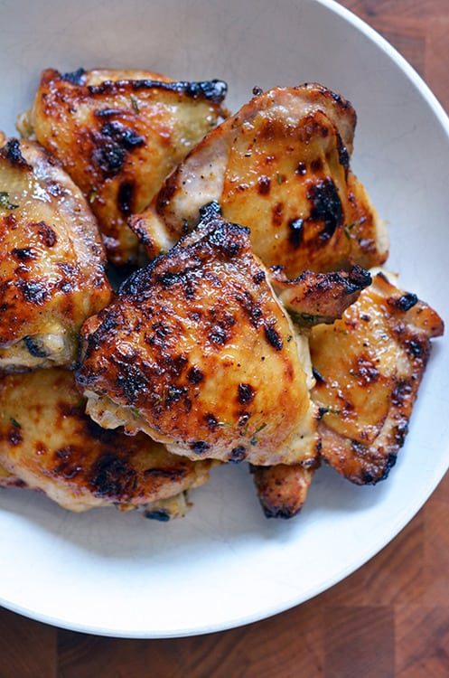 Skillet The Kitchen's Honey Mustard Chicken Thighs